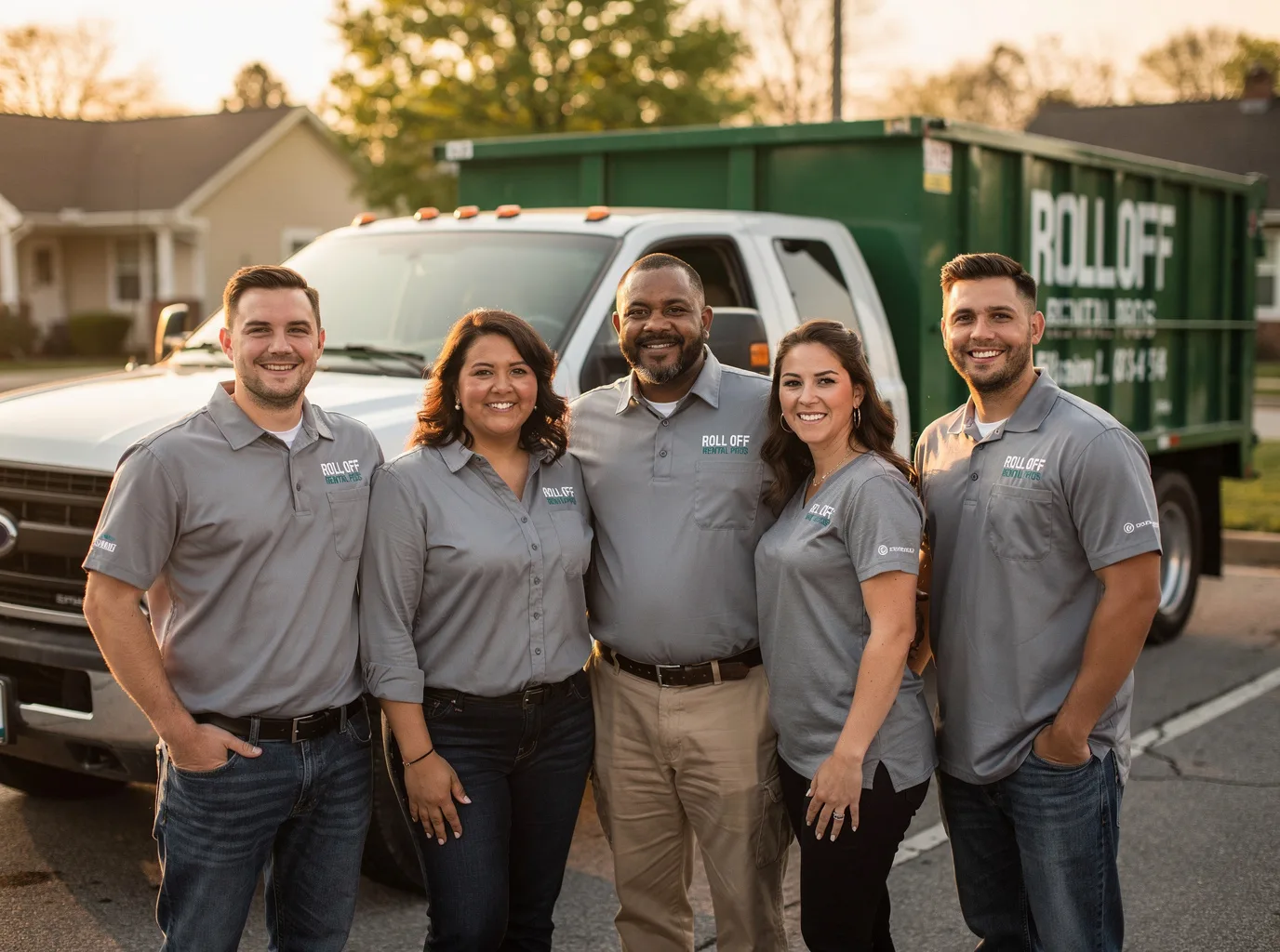 Roll Off Dumpster Rental company in Pointe Aux Pins, MI